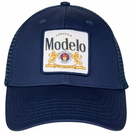 Modelo Especial Logo Patch Navy Adjustable Trucker Hat